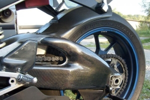 Kotflügel hinten Carbon, Aprilia RSV 1000 Mille 98-03, Tuono 02-05,
