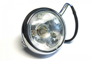 Head lamp-Chrom 4 1/2 inch