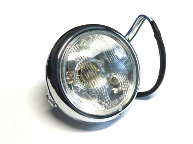 Head lamp-Chrom 4 1/2 inch