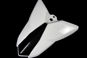 Seat cowl GFK with carbon