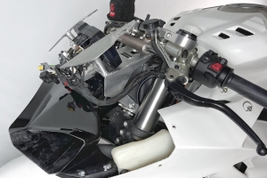 Ducati 1000 1100 V4/V4S/V4R Panigale 2018-2021 Verkleidungshalter Racing mit Ram Air Kanäle GFK - Motoforza - SET