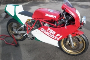 Ducati F1 750cc 1985-1988 Teile Motoforza auf Motorrad - TT600 Rahmen