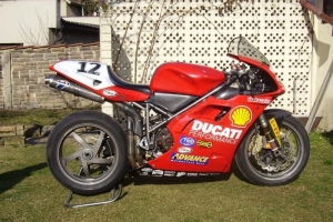 Ducati, 748-916-996-998, 2002 Teile Motoforza auf Motorrad