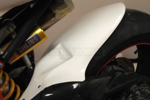 Ducati, 848,1098,1198, 2008-2011 Kotflügel hinten, GFK auf Motorrad