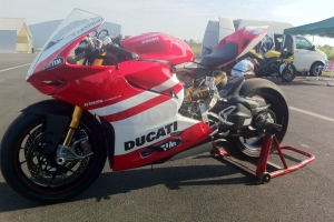 Ducati 1199 Teile Motoforza auf Simulator