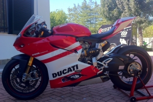 Ducati 1199 Teile Motoforza auf Simulator