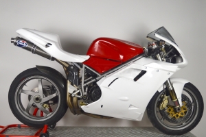 Ducati 748-916-996 Seitenteil Rechts Original- auf Motorrad