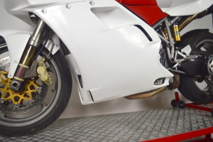 Ducati 748-916-996 Seitenteil Links Original fur Stander - Auf Motorrrad