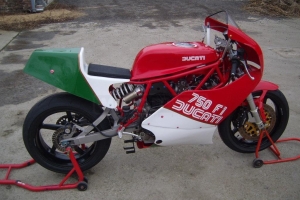 Ducati F1 750cc 1985-1988 Teile Motoforza auf Motorrad - TT600 Rahmen