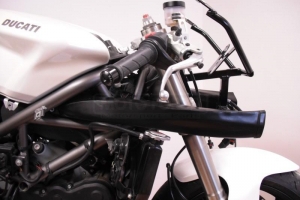Ram Air - Kanäle racing - Paar GFK Ducati 848  Vorschau auf Motorrad
