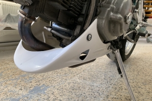 Bugspoiler auf Ducati 1000 Paul Smart caferacer