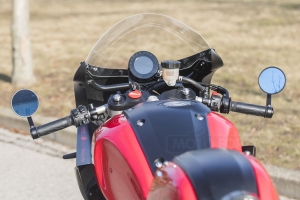 Verkleidung Motoforza auf Motorrad Ducati Paul Smart Yamaha XSR 900