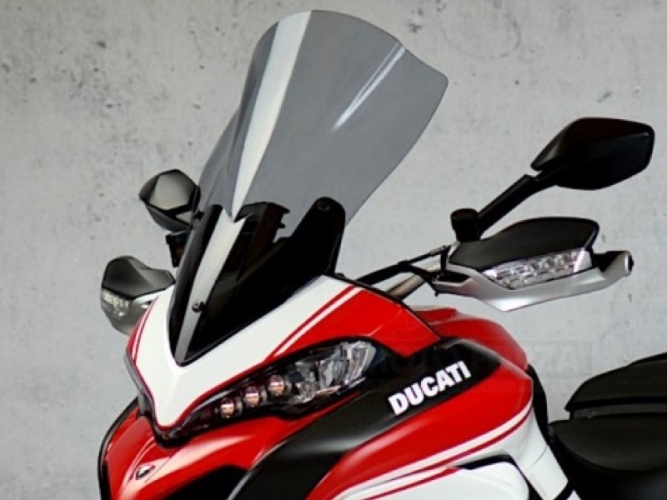  Ducati Multistrada 1200 2015-2017 Screen - Scheibe - Touring  - Vorschau Leichter Rauch