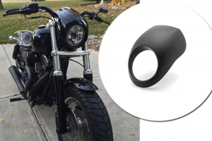 UNI - Harley Davidson Sporster Dyna- Oberteil klein - Mask - auf Motorrad