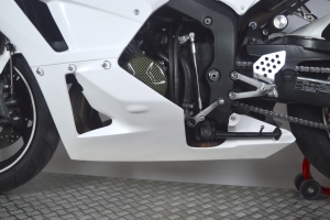 Honda CBR 600RR 2013- Vorneverkleidung Racing -inkl DZUS Schnellverschlusset, GFK - aud Motorrad