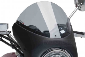 UNI Verkleidung RETRO SEMI HALB VERKLEIDUNG - SATZ - Honda CB 1000R 2018-2019 - leichter dunkel Scheibe