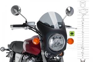 UNI Verkleidung RETRO SEMI HALB VERKLEIDUNG - SATZ - Honda CB 1100 