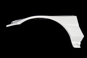 Frontkotflügel L - breiter GT AERO CRX ED9, GFK Fiberglass im Weiss Gelcoat