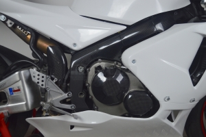 Pick up Deckel carbon-kevlar auf Motorrad