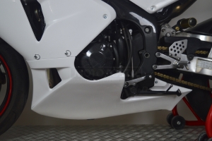 Limadeckel carbon-kevlar auf Motorrad