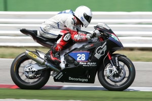 Moto 2 ICP carreta  Komplettsatz 3-teilig racing Version 2, GFK auf Motorrad