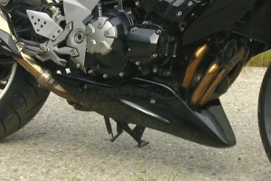 Bellypan Z 1000 07-09 on bike - version without mounting kit