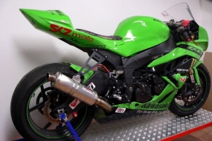 Kawasaki ZX-6R Ninja 2009-2012 Teile Motoforza auf Motorrad