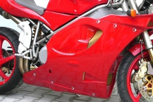 Schnellversluss D-ring - rivet auf Motorrad - Vorschau