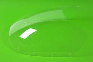 Plexiglass für Halbverkleidung UNI 350-1000cc / BMW R80,90,100 - Fertig - Klar