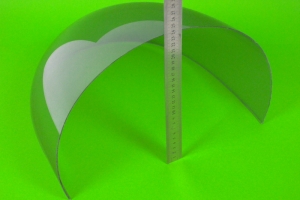 Plexiglas Scheibe UNIVERSAL Version 5 - Non Cut - Kurz - Leichter Dunkel