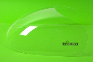 Plexiglass für Halbverkleidung UNI 125-250cc Motoforza - schnitt - Klar