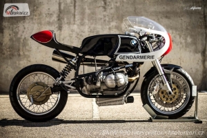 UNI Sedlo Cafe racer verze 8 se světlem - SET - BMW, Ducati Radical, Bultaco atd.  