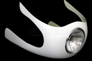 Preview - CB400 style head lamp - preview in uni half fairing 350-1000cc