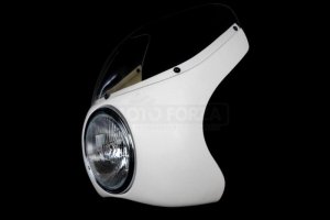 1/4 upper part , neo cafe racer - preview with screen and headlight installation