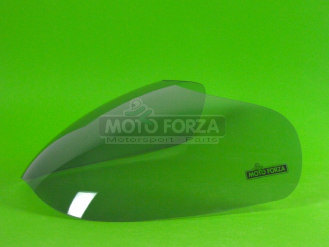 Plexiglass für Halbverkleidung UNI 125-250cc Motoforza - schnitt - Leichter Dunkel