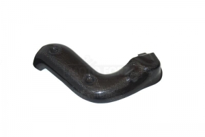 Exhaust mid pipe shield