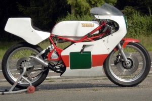 Yamaha TZ 250 1981-1984 Hocker auf Motorrad