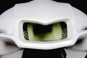 Vorchau - Racing Ram air Kanäle in der Verkleidung, Yamaha YZF R1M 2015