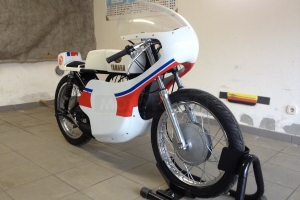 Teile motoforza auf Motorrad Yamaha TZ 125 1973