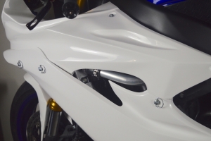 Yamaha YZF R6 2017-  Oberteil racing-klein, GFK- auf Motorrad