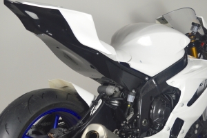 Yamaha YZF R6 2017- Teiel Motoforza auf Motorrad - Original Heckrahmen